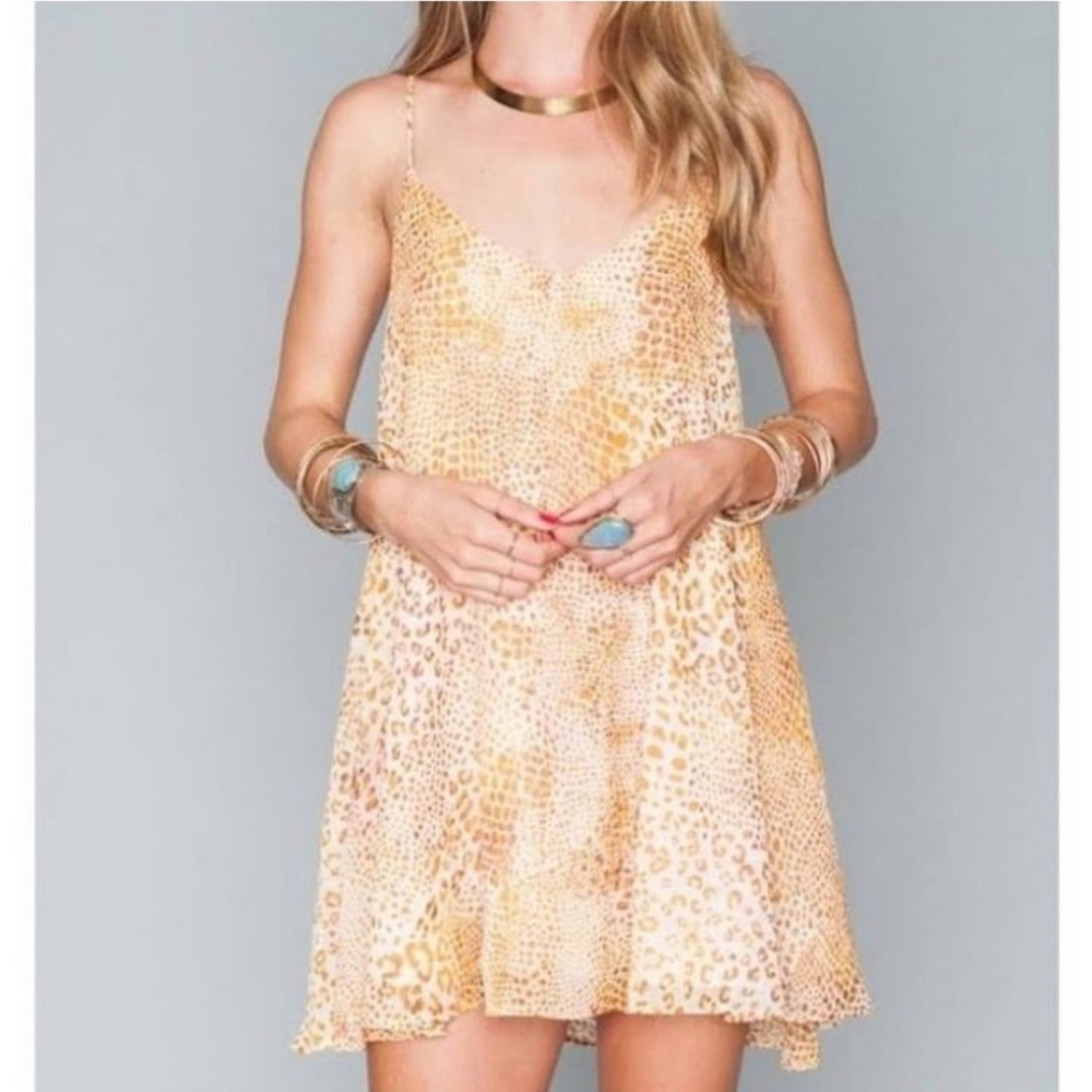 SHOW ME YOUR MUMU Circus Animal Print Dress